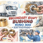Втулка КПП вторичного вала HINO 300 =Hino Motors= (3577537020) фото в интернет-магазине РСТ-Моторс