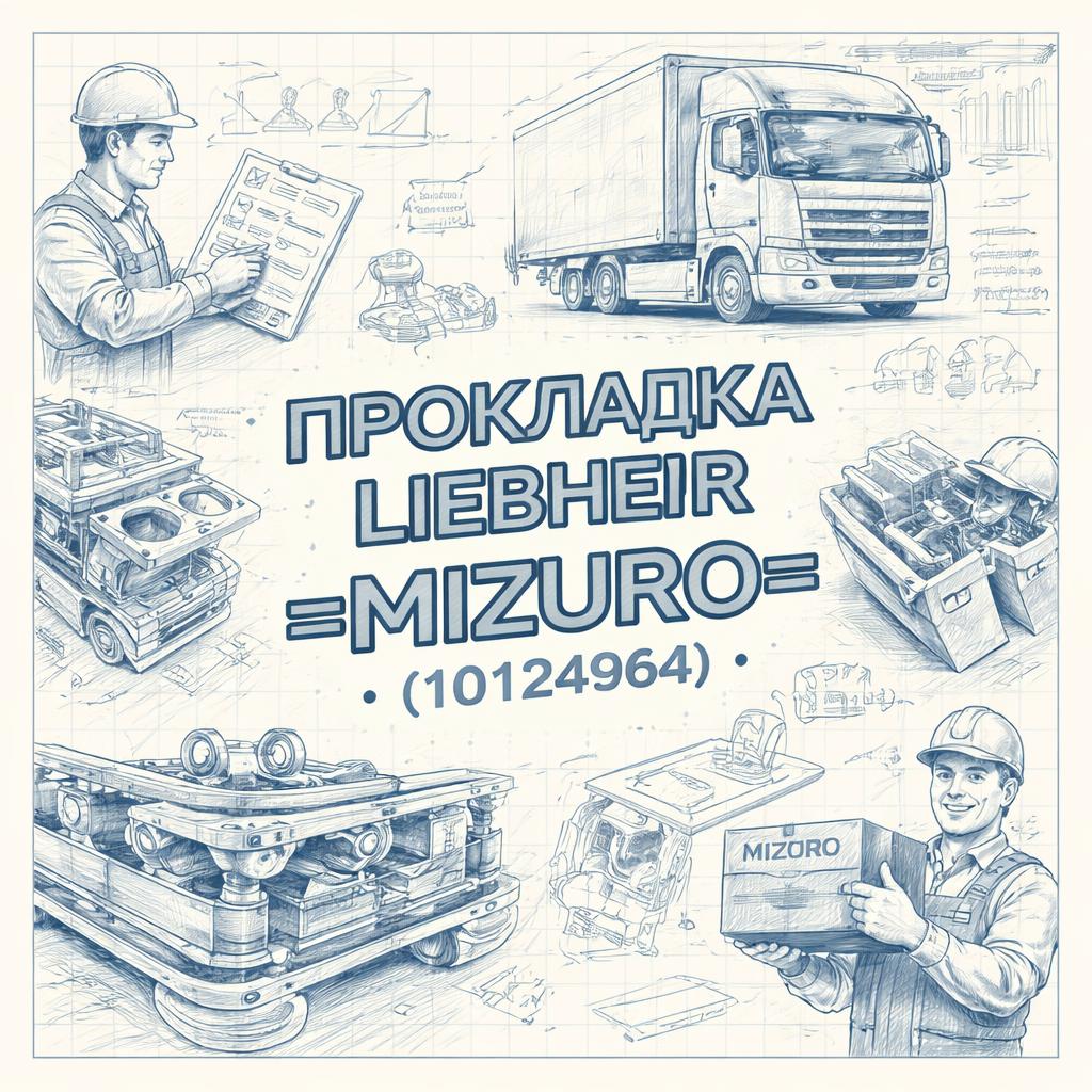 Прокладка LIEBHERR =MIZURO= (10124964) фото в интернет-магазине РСТ-Моторс