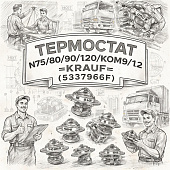 Термостат N75/80/90/120/КОМ9/12 =KRAUF= (5337966F) фото в интернет-магазине РСТ-Моторс