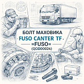 Болт маховика Fuso Canter TF =FUSO= (QC000024) фото в интернет-магазине РСТ-Моторс