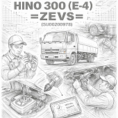 Датчик нейтрали HINO 300 (E-4) =ZEVS= (SU00200977) фото в интернет-магазине РСТ-Моторс