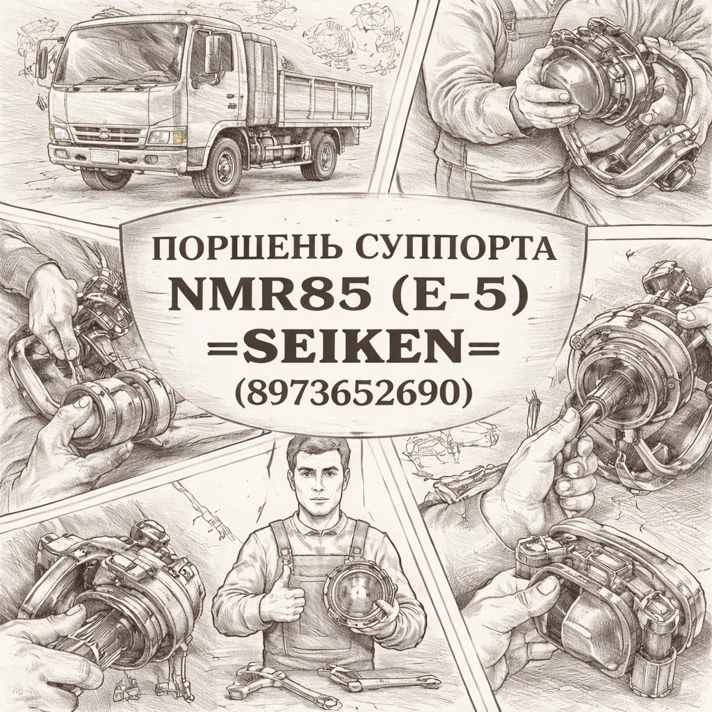 Поршень суппорта NMR85 (E-5) =SEIKEN= (8973652690) фото в интернет-магазине РСТ-Моторс