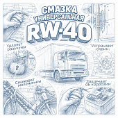 Смазка универсальная RW-40 400 мл =RUNWAY= фото в интернет-магазине РСТ-Моторс