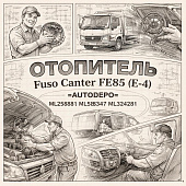 Отопитель (моторчик с крыльчаткой) Fuso Canter FE85 (E-4) =AUTODEPO= (ML258881 MK583447 ML324281) фото в интернет-магазине РСТ-Моторс