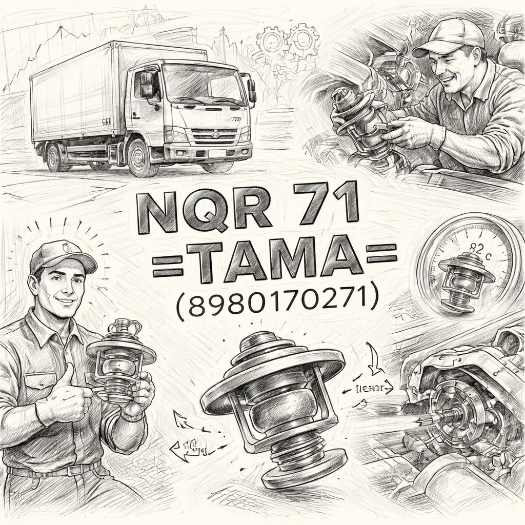 Термостат NQR 71 =TAMA= (8980170271) фото в интернет-магазине РСТ-Моторс