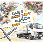 Трос КПП N200  переключения передач =JAC= (1703040G1P10) фото в интернет-магазине РСТ-Моторс