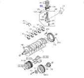 Поршень NLR85/NMR85 (Grade C) =Isuzu Motors= (8980437050) фото в интернет-магазине РСТ-Моторс