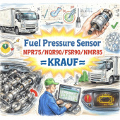 Датчик ТНВД давления NPR75/NQR90/FSR90/NMR85 (регулятор) =KRAUF= (8981455011) фото в интернет-магазине РСТ-Моторс