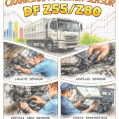 Датчик положения коленвала DF Z55/Z80 =KITATOMO= (23731T015A) фото в интернет-магазине РСТ-Моторс