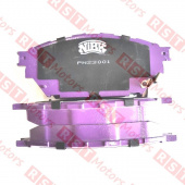 Колодки тормозные (комплект на ось дисковые) Fuso Canter TF =NIBK= (ML225279 QY002040) фото в интернет-магазине РСТ-Моторс