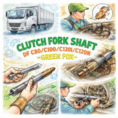 Шток вилки сцепления DF C80/C100/C120L/C120N =GREEN FOX= (15641023) фото в интернет-магазине РСТ-Моторс