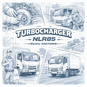 Турбокомпрессор NLR85 =Isuzu Motors= (8980976861 8980976860) фото в интернет-магазине РСТ-Моторс