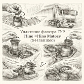 Уплотнение фильтра ГУР Hino =Hino Motors= (S443681060) фото в интернет-магазине РСТ-Моторс