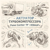 Актуатор турбокомпрессора Fuso Canter TF =KRAUF= (504359632 5801768036) фото в интернет-магазине РСТ-Моторс