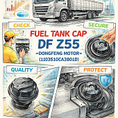 Крышка топливного бака DF Z55 =Dongfeng Motor= (1103010CA3801D) фото в интернет-магазине РСТ-Моторс