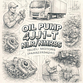 Насос масляный 4JJ1-T NLR/NMR85  =Isuzu Motors= (8982326241)  фото в интернет-магазине РСТ-Моторс