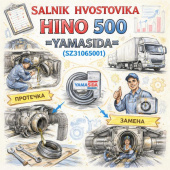 Сальник хвостовика  HINO 500 =YAMASIDA= (SZ31065001) фото в интернет-магазине РСТ-Моторс