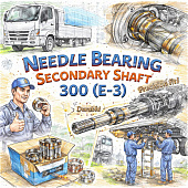Подшипник КПП игольчатый вторичного вала 300 (Е-3) =Hino Motors= (9036438021) фото в интернет-магазине РСТ-Моторс