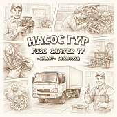 Насос ГУР Fuso Canter TF =KRAUF= (QC000053) фото в интернет-магазине РСТ-Моторс