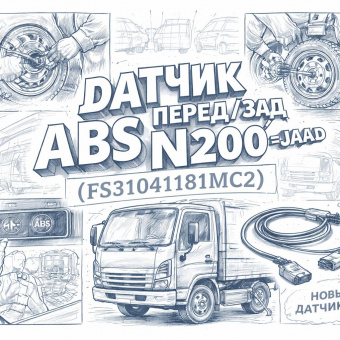 Датчик ABS перед/зад N200 =JAC= (FS31041181MC2) фото в интернет-магазине РСТ-Моторс