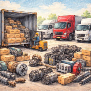 Новое поступление запчастей Isuzu, Fuso (контейнер)
