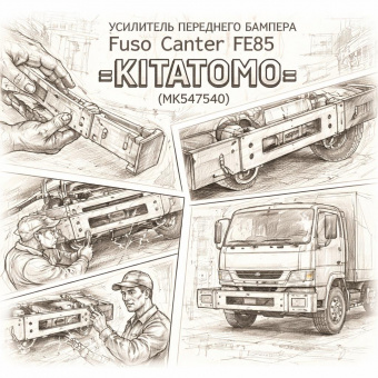 Усилитель переднего бампера Fuso Canter FE85 =KITATOMO= (MK547540) фото в интернет-магазине РСТ-Моторс