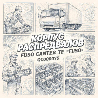 Корпус распредвалов Fuso Canter TF =FUSO= (QC000075) фото в интернет-магазине РСТ-Моторс