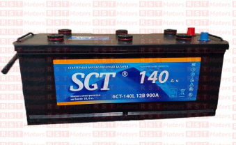 Аккумулятор 12v 140Ач 900А (прямая полярность) HINO 500 =SGT= фото в интернет-магазине РСТ-Моторс