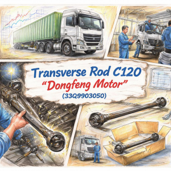 Тяга поперечная C120(N/N4.5/L/L4.5/XXL) =Dongfeng Motor= (33Q9903050) фото в интернет-магазине РСТ-Моторс