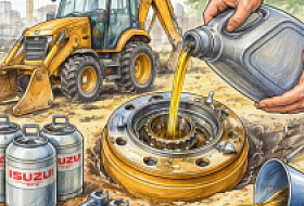 Сколько масла заливается в ступицы JCB 3СХ и 4CX (5-е поколение) Сколько масла заливается в ступицы JCB 3СХ и 4CX (5-е поколение)