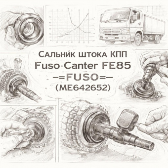 Сальник штока КПП Fuso Canter FE85 =FUSO= (ME642652) фото в интернет-магазине РСТ-Моторс