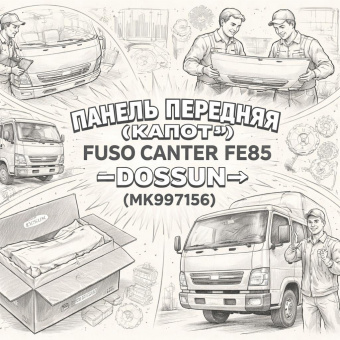 Панель передняя (капот) Fuso Canter FE85 =DOSSUN= (MK997156) фото в интернет-магазине РСТ-Моторс