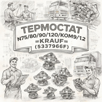 Термостат N75/80/90/120/КОМ9/12 =KRAUF= (5337966F) фото в интернет-магазине РСТ-Моторс