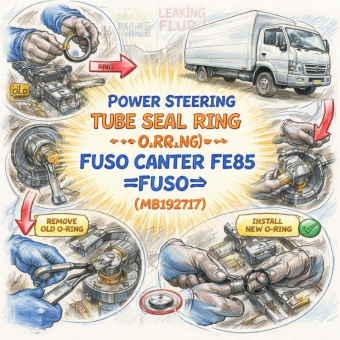 Прокладка трубки гидроусилителя (кольцо) Fuso Canter FE85 =FUSO= (MB192717) фото в интернет-магазине РСТ-Моторс