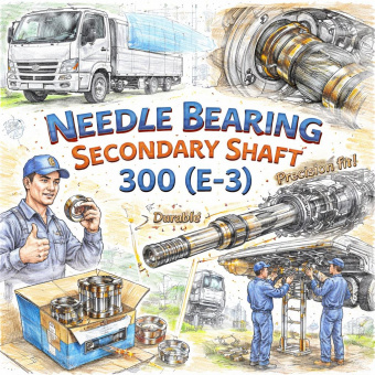 Подшипник КПП игольчатый вторичного вала 300 (Е-3) =Hino Motors= (9036438021) фото в интернет-магазине РСТ-Моторс