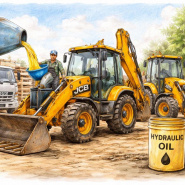 Сколько гидравлической жидкости заливается в JCB 3СХ и 4CX (5-е поколение)