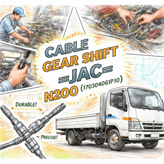 Трос КПП N200  переключения передач =JAC= (1703040G1P10) фото в интернет-магазине РСТ-Моторс