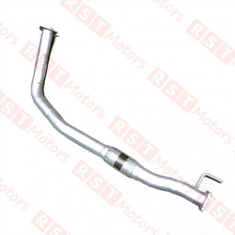 Глушитель (приёмная труба с гофрой) 4HK1-T NQR75 =АПГ= (8973652271 8970634665) фото в интернет-магазине РСТ-Моторс