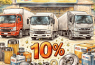 19 сентября - скидка 10% на запчасти бренда Kitatomo