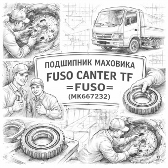 Подшипник маховика Fuso Canter TF =FUSO= (MK667232) фото в интернет-магазине РСТ-Моторс