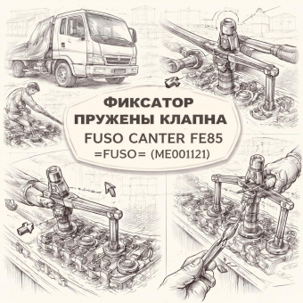 Фиксатор пружины клапана Fuso Canter FE85 =FUSO= (ME001121) фото в интернет-магазине РСТ-Моторс