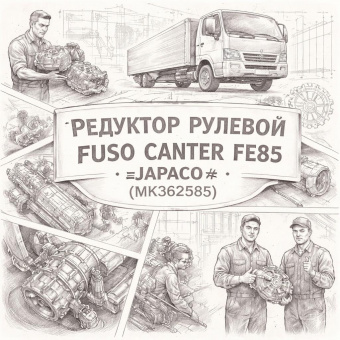 Редуктор рулевой Fuso Canter FE85 =JAPACO= (MK382585) фото в интернет-магазине РСТ-Моторс