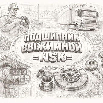 Подшипник выжимной =NSK= (3123060120 3123060190) фото в интернет-магазине РСТ-Моторс