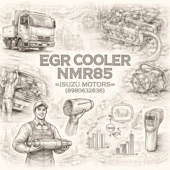 Охладитель EGR NMR85 (газов системы) =Isuzu Motors= (8980632838) фото в интернет-магазине РСТ-Моторс