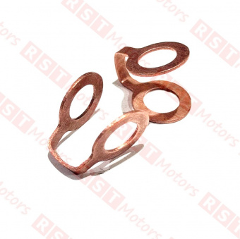 Прокладка форсунки NQR75/90/NPR75/F обратки (бол.двойная) =KITATOMO= (8980797550 8972409750) фото в интернет-магазине РСТ-Моторс