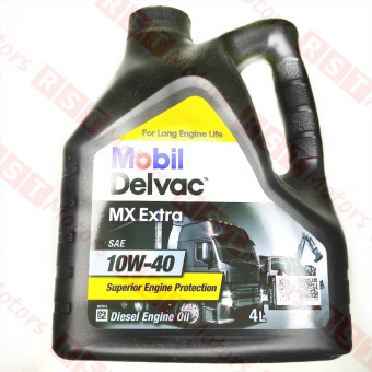 Масло моторное MOBIL DELVAC MX Extra 10W40 полусинтетическое 4 литра фото в интернет-магазине РСТ-Моторс
