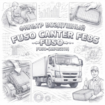 Фильтр воздушный Fuso Canter FE85 =FUSO= (ME423319) фото в интернет-магазине РСТ-Моторс