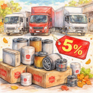 Скидка 5% на фильтры SAKURA до конца года