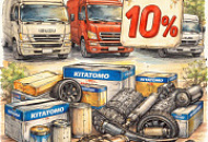 Скидки 10% на бренд KITATOMO
